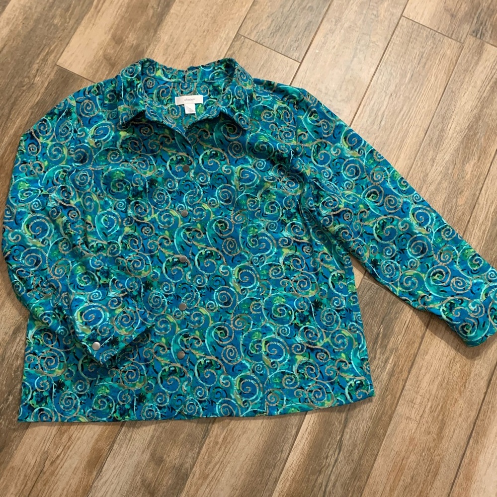 CJ Banks Button Down Light Jacket